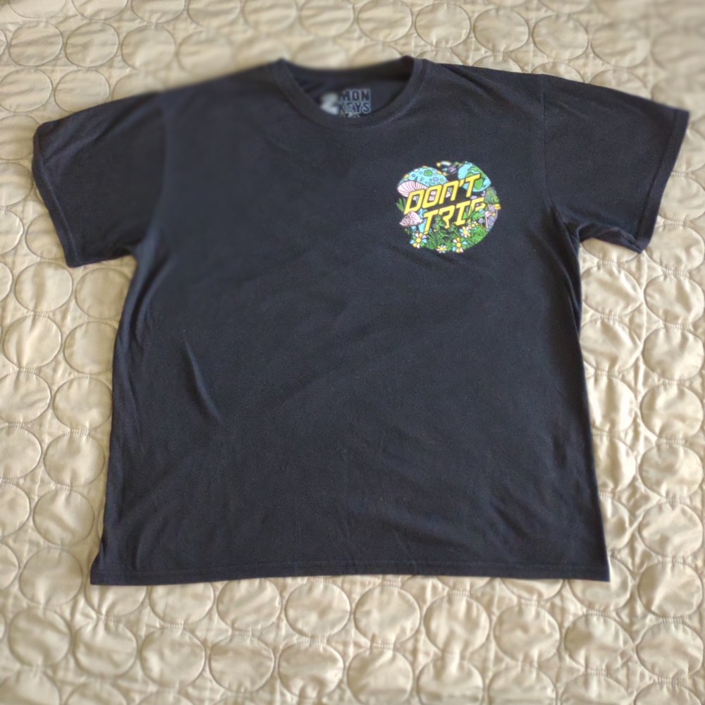 Men's Black Graphic Tee